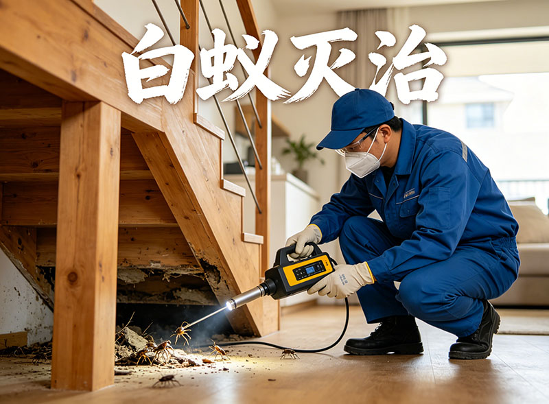 嘉善白蚁灭治服务｜专业消杀，筑牢建筑安全防线